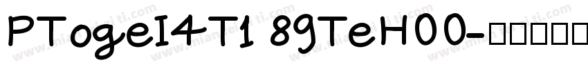 PTogeI4T1 89TeH00字体转换